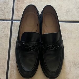 Cole Haan Black Leather Men's Slip-On Loafers